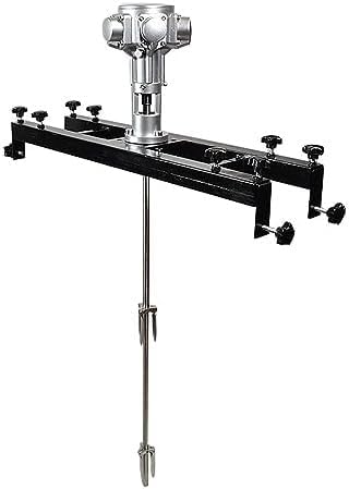 Air Agitator Electric Mixer 1/2HP, 0-2500RPM Speed, 1000L Capacity, Adjustable for Paint, Coating, and Viscous Liquid Ink Dissolver