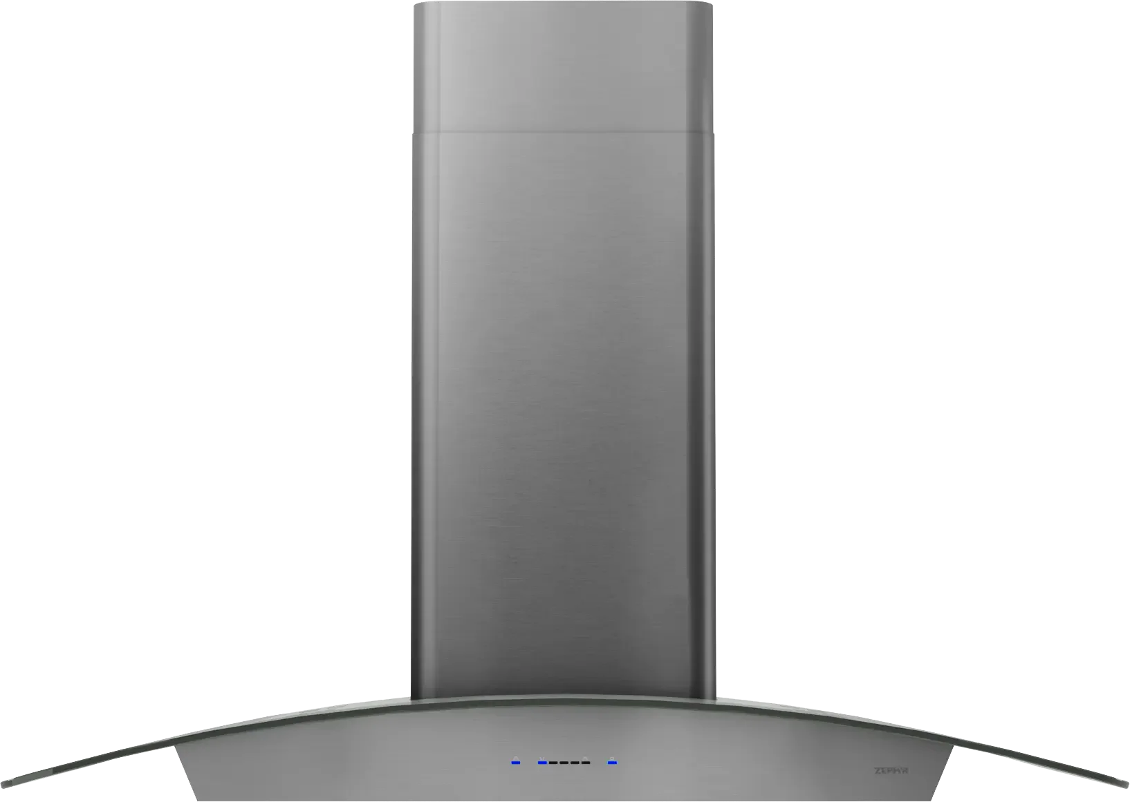 Zephyr Ravenna Wall, 30in, Black Stainless Steel+Gray Glass, LED (ZRV-E30CBSGG)