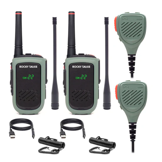 Expedition Radio Kit - 2 Radios and 2 Hand Mics