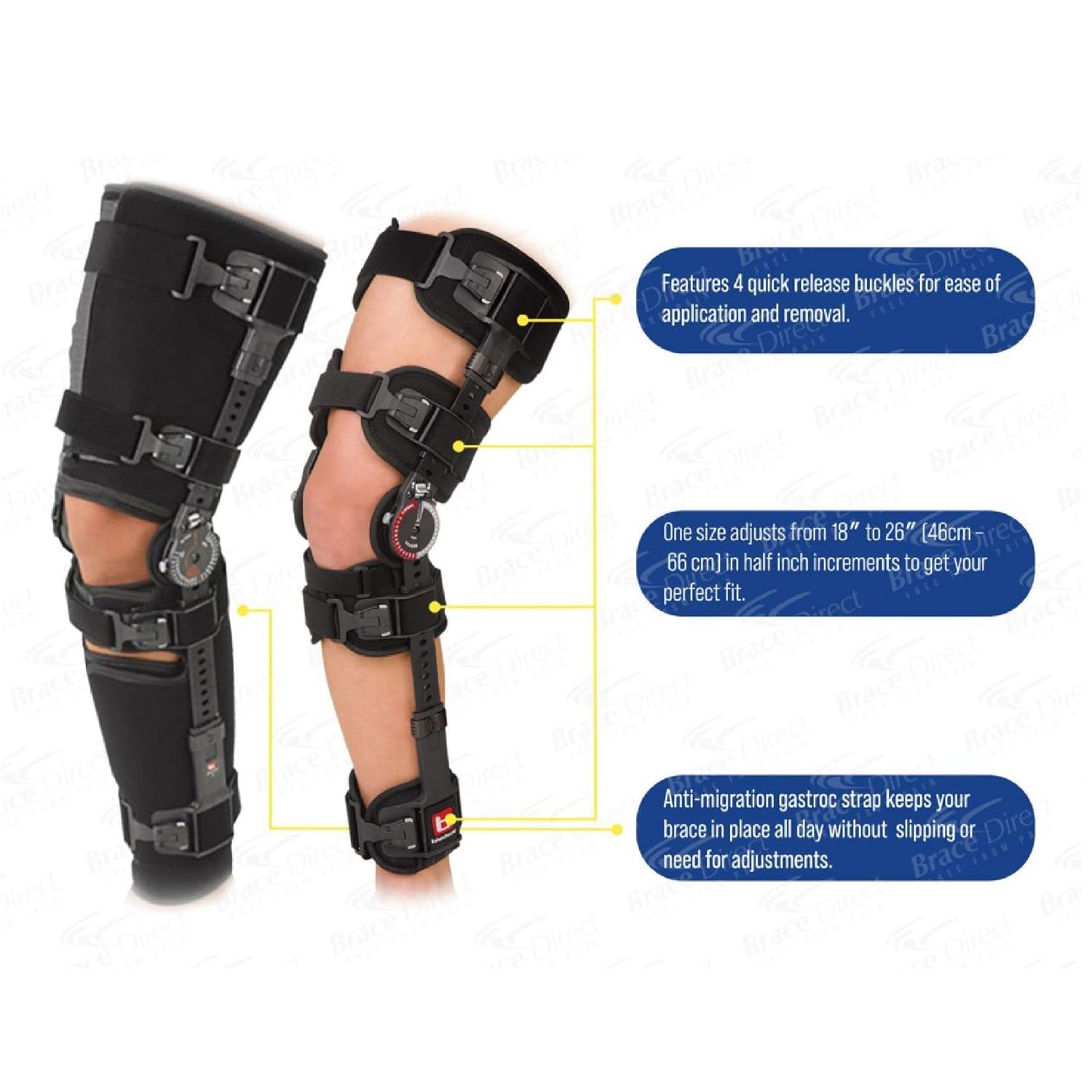 Breg Bledsoe G3 Post-Op Knee Brace