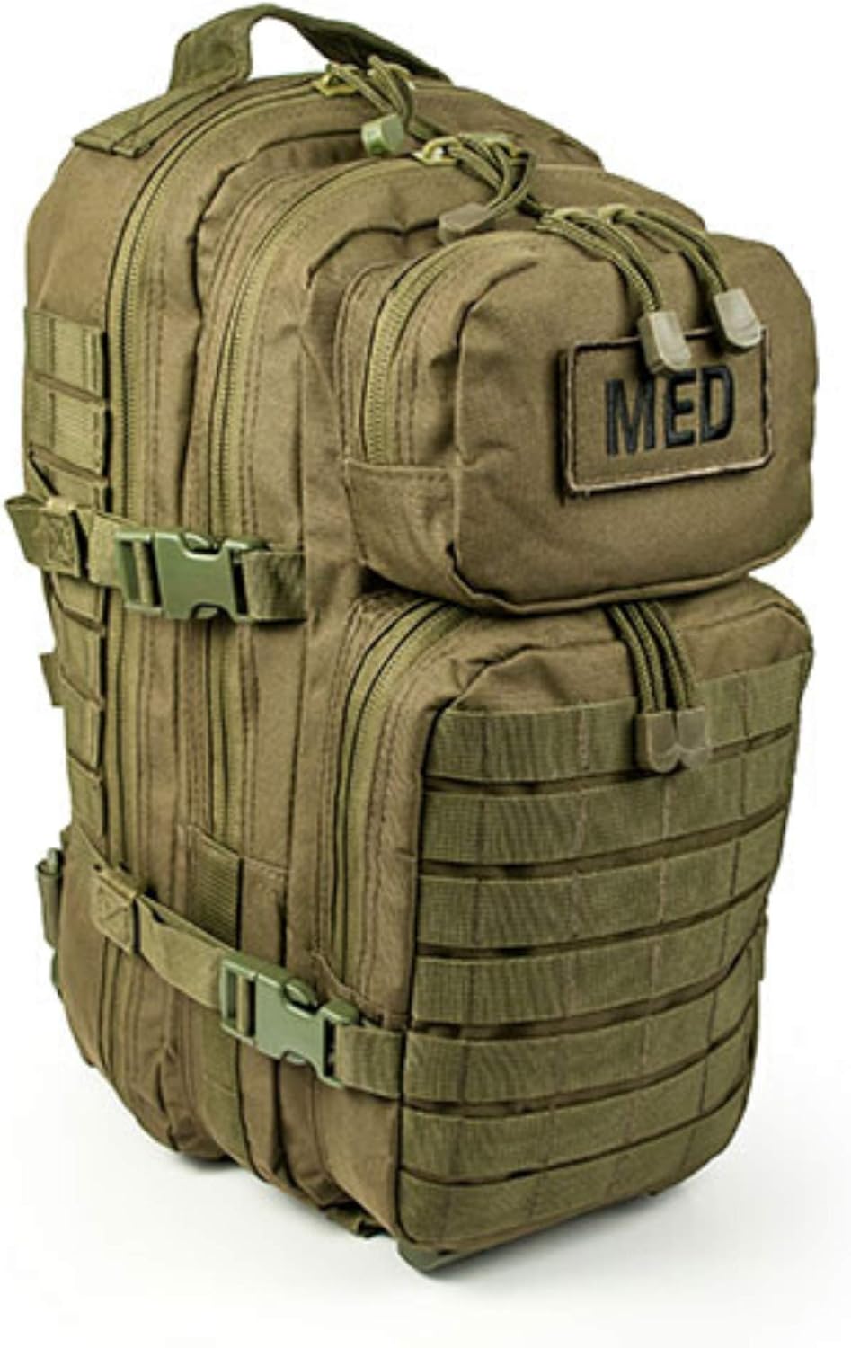 Luminary Tactical Trauma Kit Fully Stocked First Aid Kit Backpack EMS/EMT First Responder Medical Bug Out Bag for Preppers Professionals and Outdoorsman (Olive Drab)