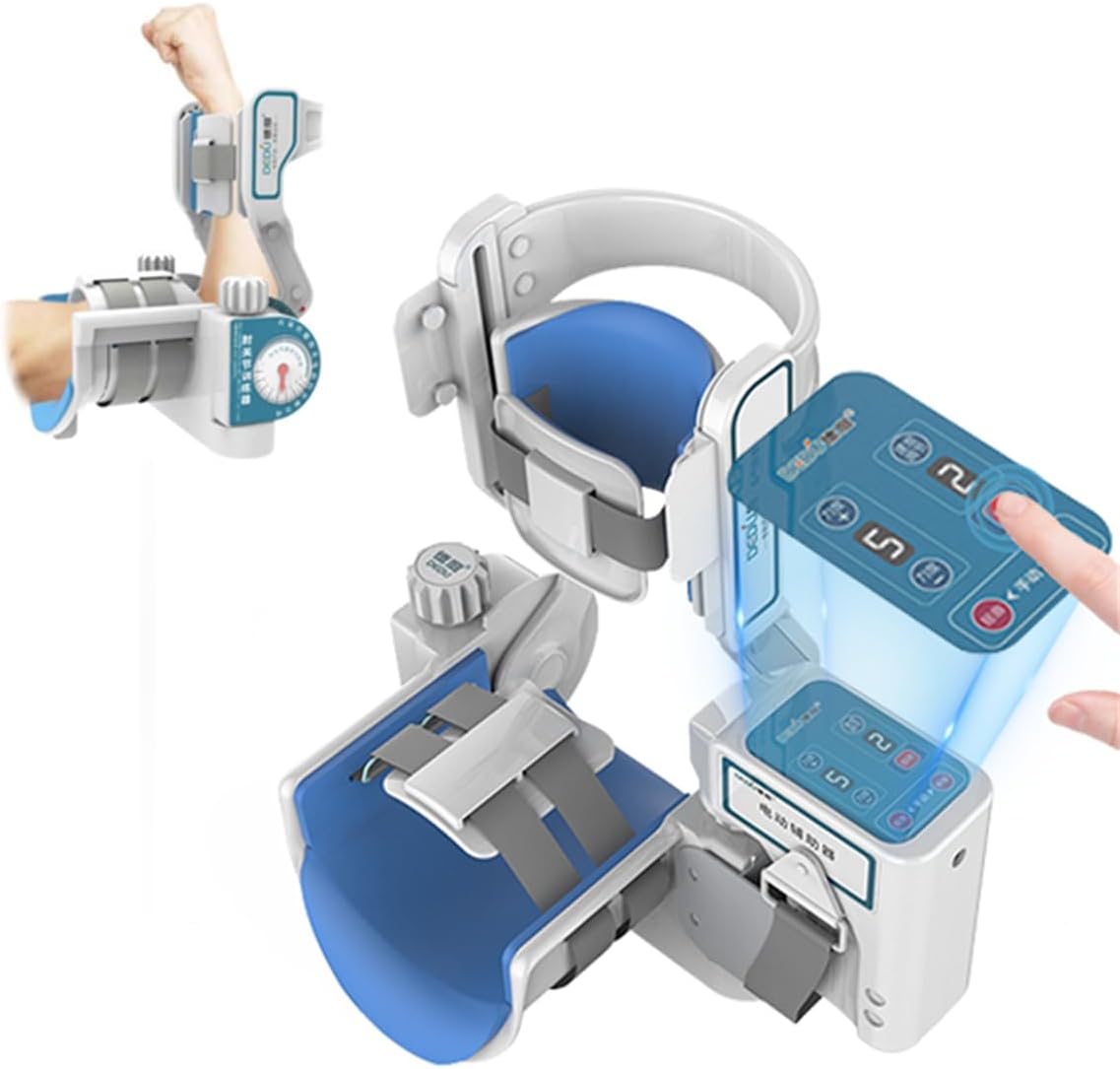 Elbow Joint Training Device,Elbow Braces Hinged Elbow Brace Arm Exerciser, for Arm Fracture Surgery Stiffness straightening and Bending Exercises