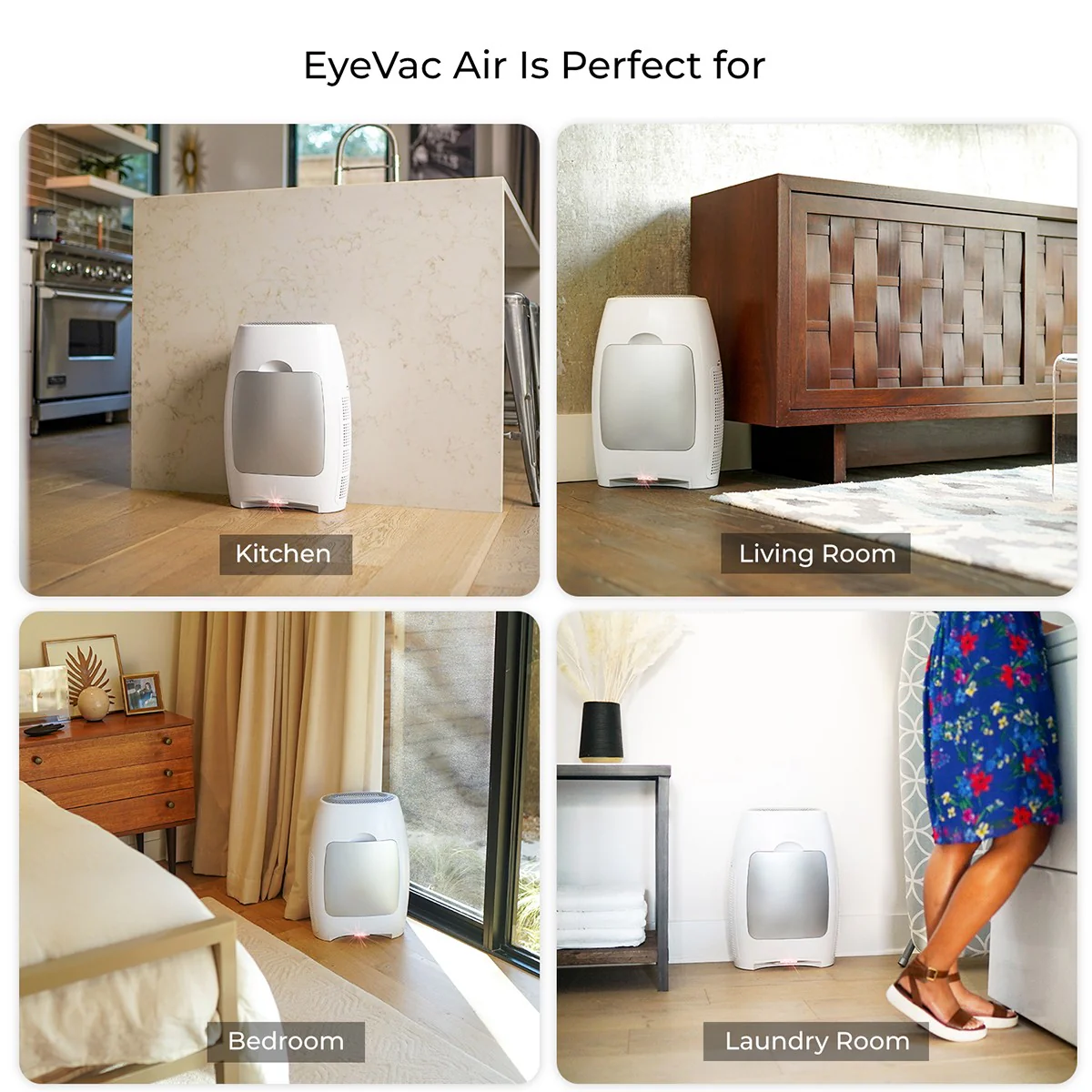 EyeVac Air Touchless Vacuum & Air Purifier
