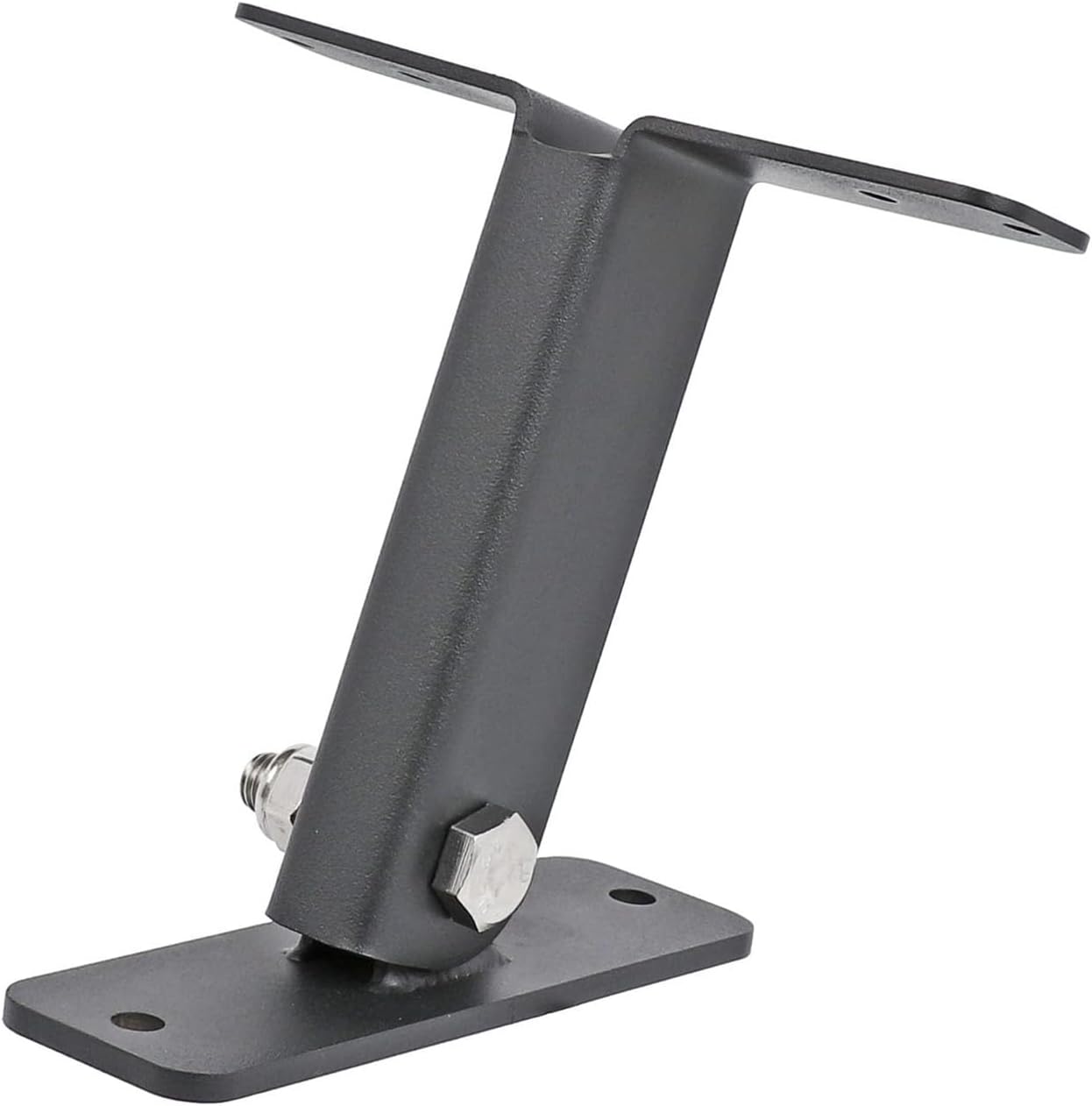 3Pcs Roof Riser Bracket, Stainless Steel Heavy Duty Adjustable Pergola Roof Mount Bracket, 90 Degree Adjustable Roof Beam Bracket with 6 Inch Support Arm for Deck Terrace Pergola,