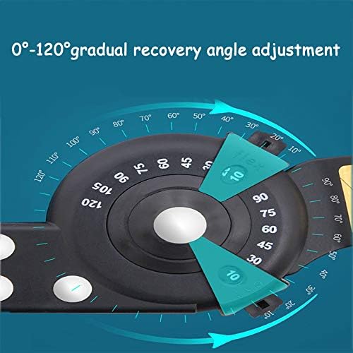 Unisex Universal Hinged Knee Brace Adjustable Leg Stabilizer Post-Op Knee Brace for Recovery Stabilization for ACL, PCL, MCL or LCL(