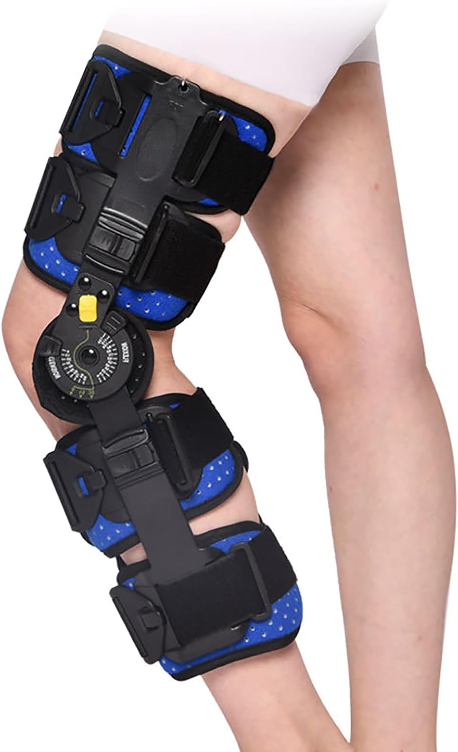 Knee Support, Knee Brace, Length Adjustable, Great Knee for B On B Arthritis Relief, Osteoarthritis Knee Knee Immobilizer,