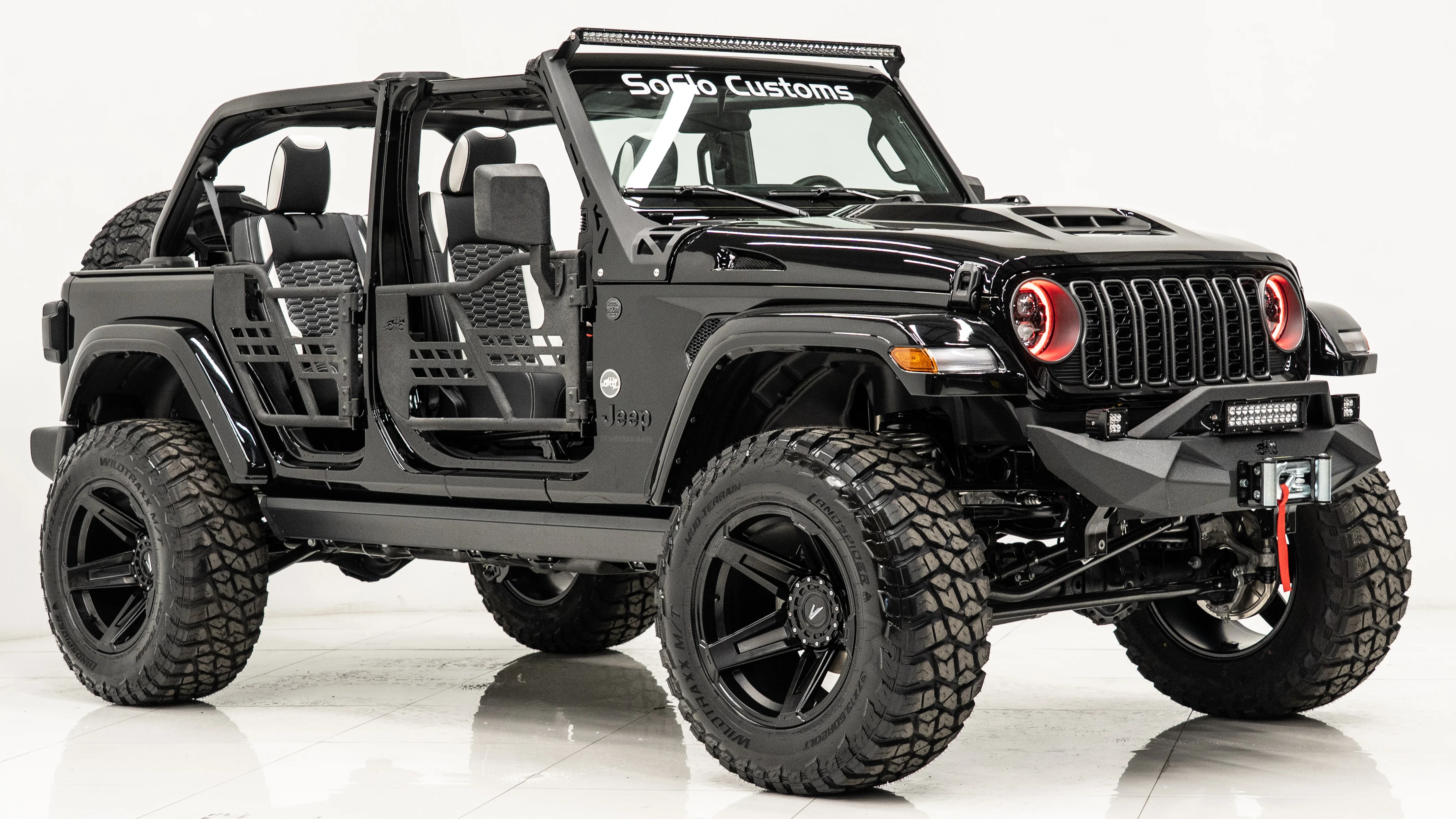 Apocalypse 5 Spoke Wheel for Jeep Gladiator /  Wrangler 5 Lug (Black)