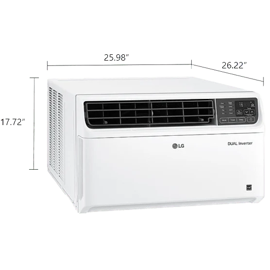 LG 23,500 BTU Dual Inverter Smart Wi-Fi Window Air Conditioner