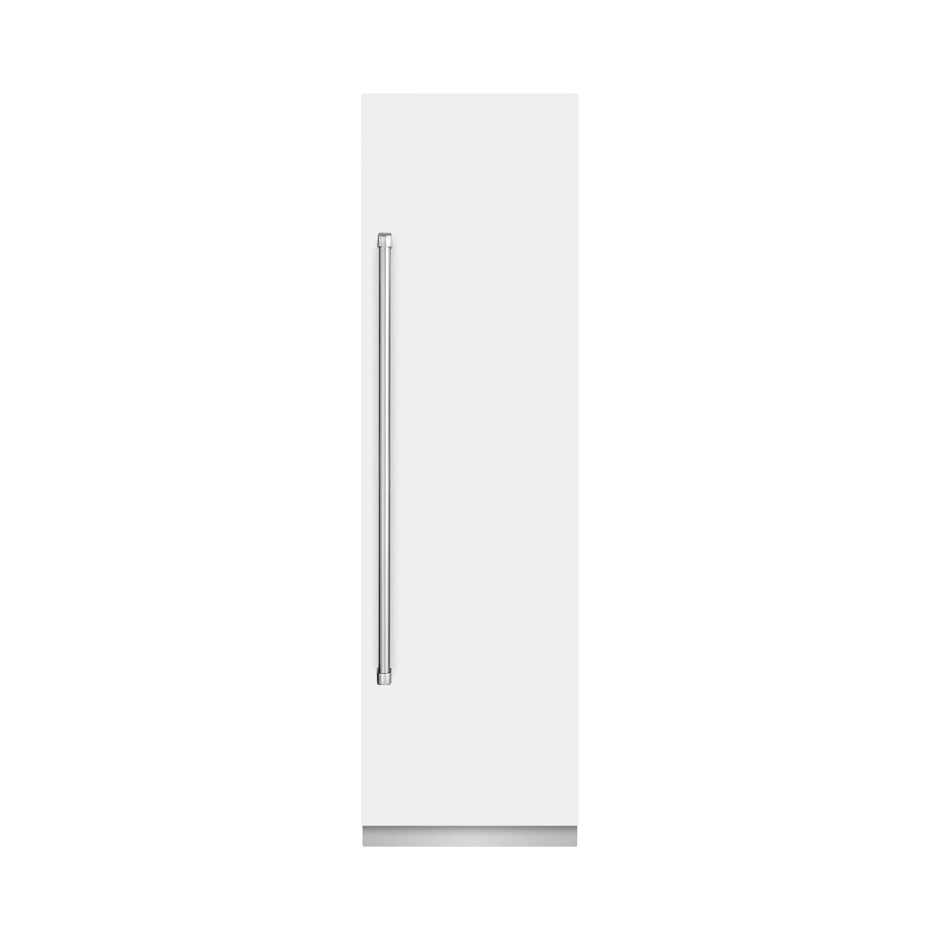 ZLINE 24-Inch 12.5 Cu. Ft. Column Refrigerator in White Matte with Graphite Gray Interior (RCRV-WM-24)