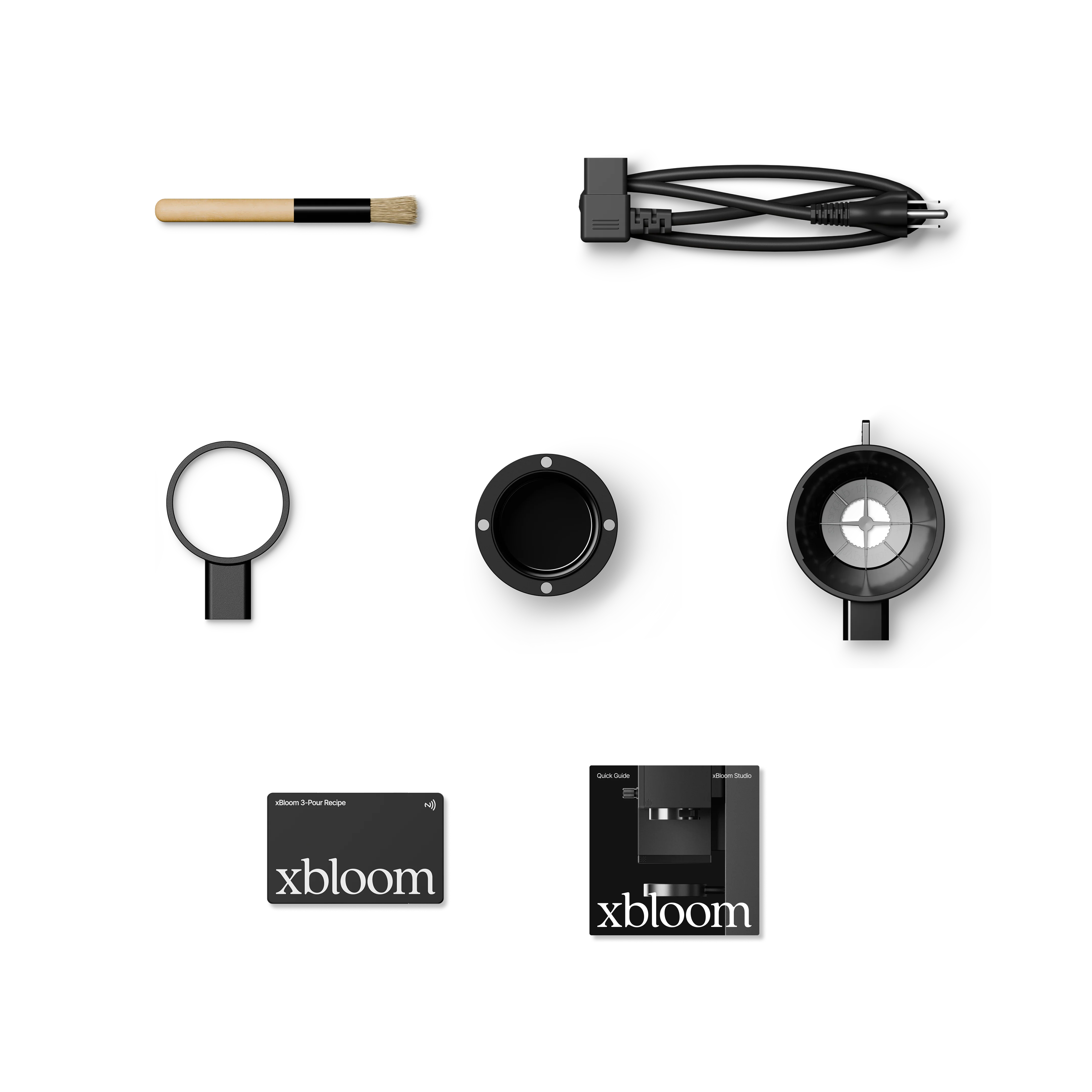 xBloom Studio Smart Automatic Pour Over Coffee Maker with All-in-one System with Integrated Grinder, Brewer, and Scale.