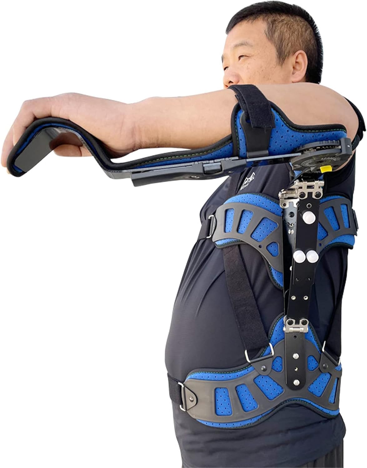 Shoulder Abduction Immobilizer for Broken Fractured Arm Elbow Wrist Bones for Injury Support Post-op Shoulder Arm Brace Broken Fractured for Injury Support Post Surgery Subluxation,Left