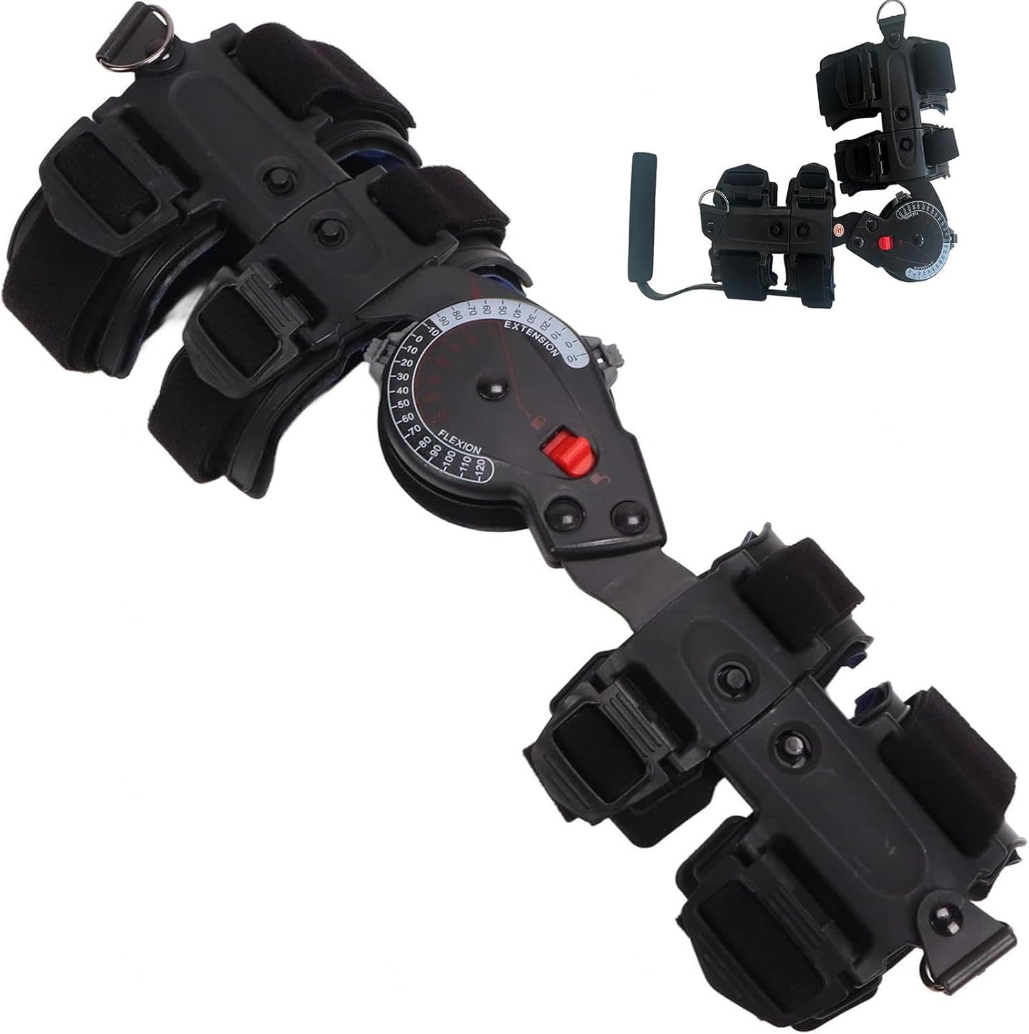 Adjustable Telescoping Hinged Elbow Brace,ROM Post Op Elbow Brace Stabilizer Splint for Injury Recovery Arm Support,After Surgery Orthosis Protector,Right