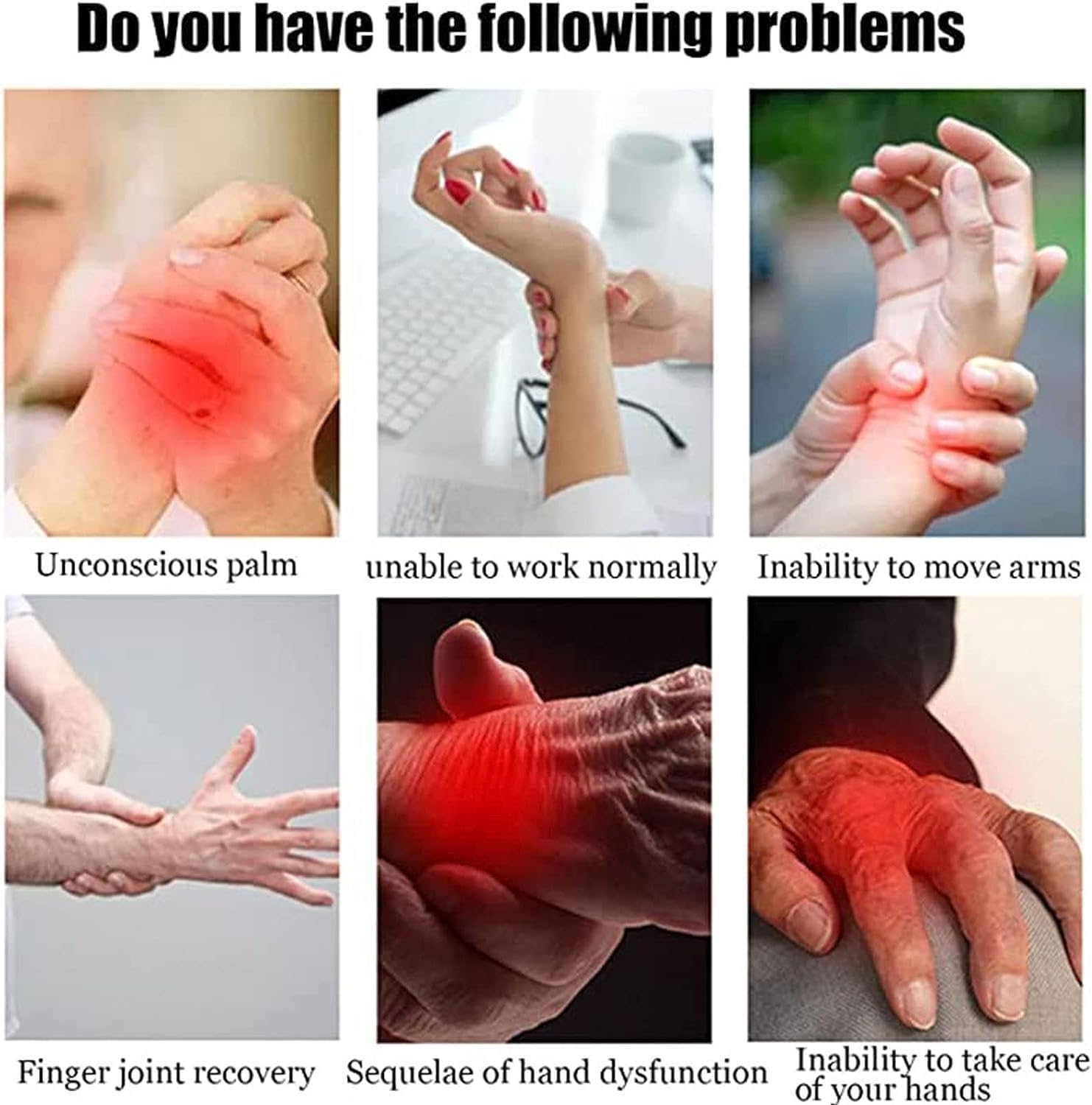 Hand Rehabilitation Robot Gloves Hand Therapy Glove, Dementia, Stroke Hand Exercise, Finger Rehabilitation Training Robot Gloves, Stroke Hemiplegia Finger Straightening Brace Guard Protector ( Color :