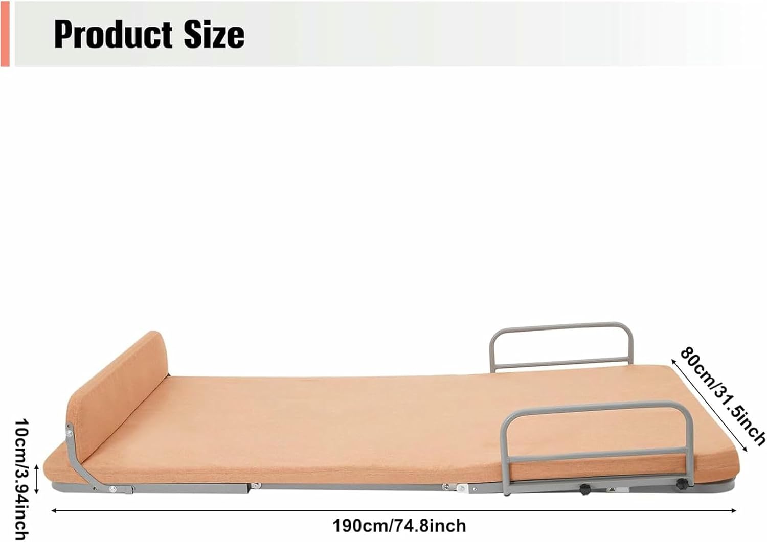 Electric Lifting Backrest for Bed, 330.69lbs Lift Back Rest Bed, 0~85° Adjustable Power Lifting Backrest, for Seniors Patient Pregnant