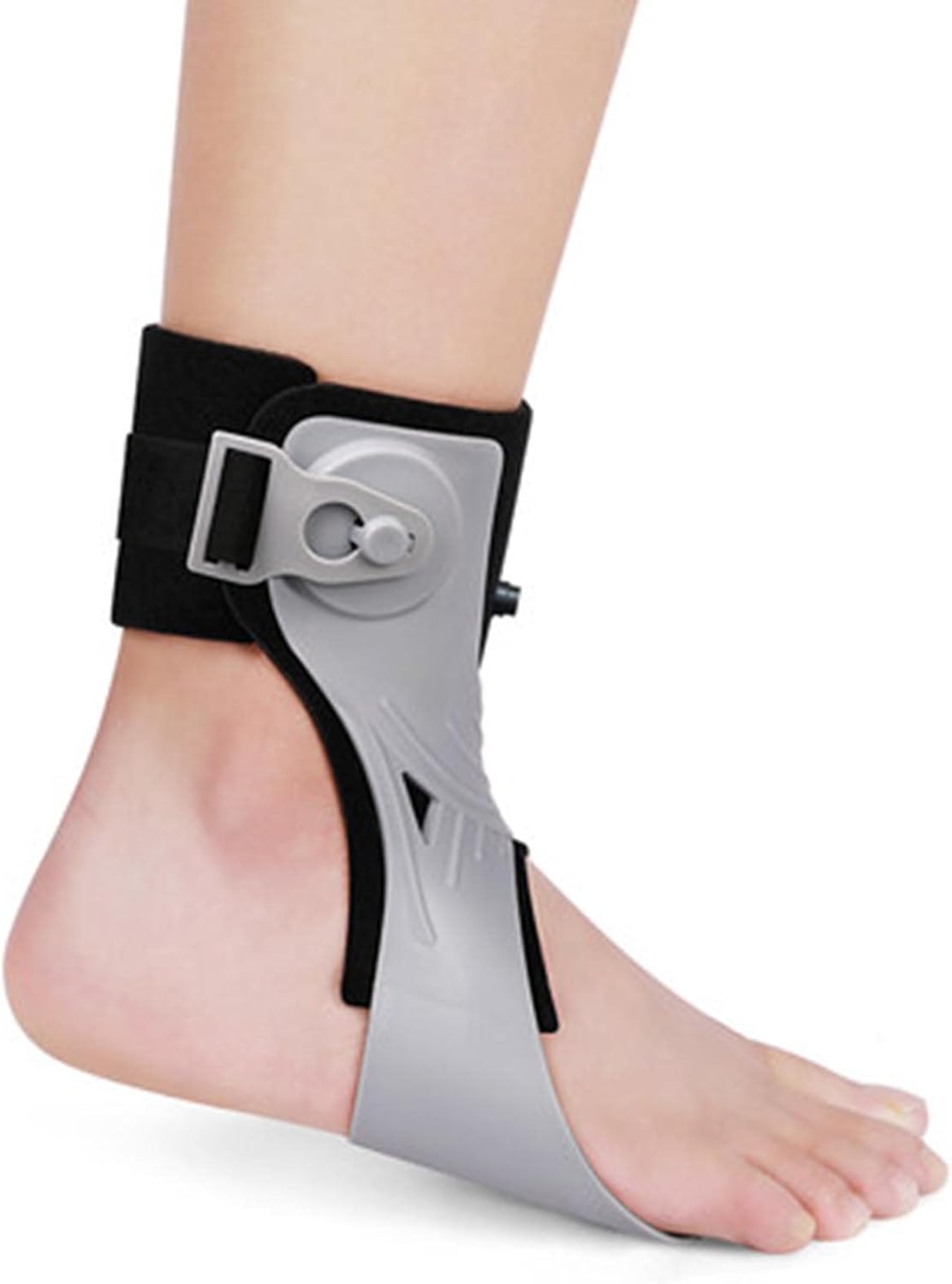 Foot Drop Brace ​Stability Orthosis, Foot Up Ankle Foot Orthosis Support with Inflatable Airbag for Hemiplegia Stroke Shoes Walking Foot Stabilizer,B/Right,L