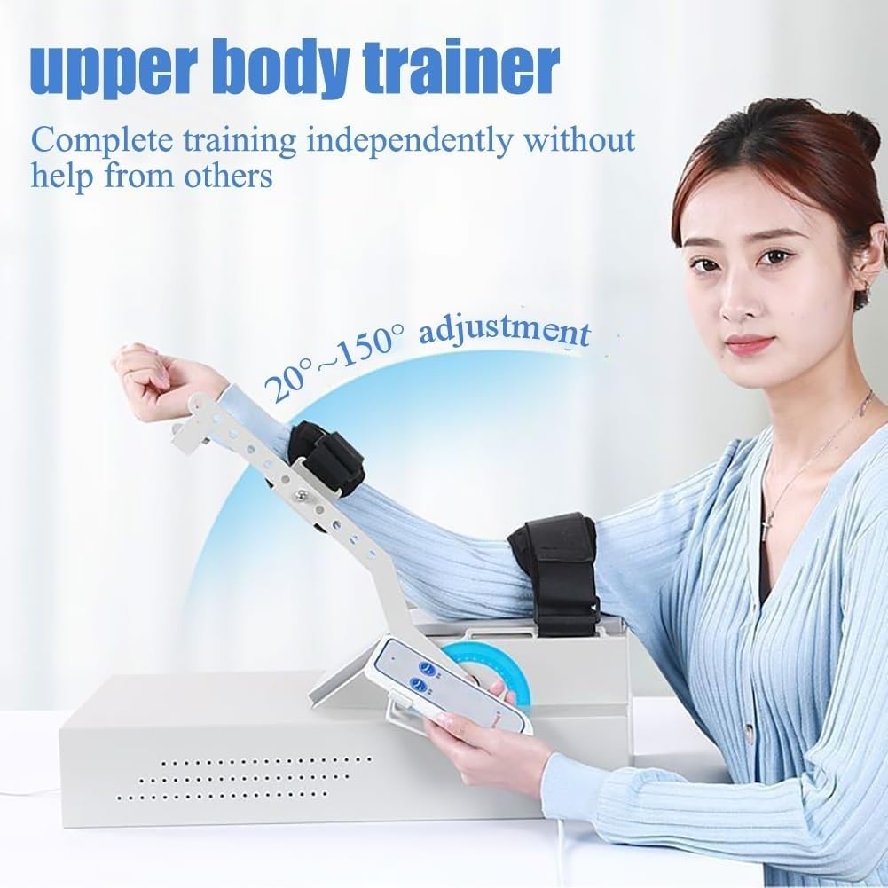 FoRes Elbow Joint Stretching Trainer Elbow Joint Rehabilitation Training Device Widened Base -20° To 150°flexion And Extension Angle With Remote Control For Arm Fracture And Hemiplegia