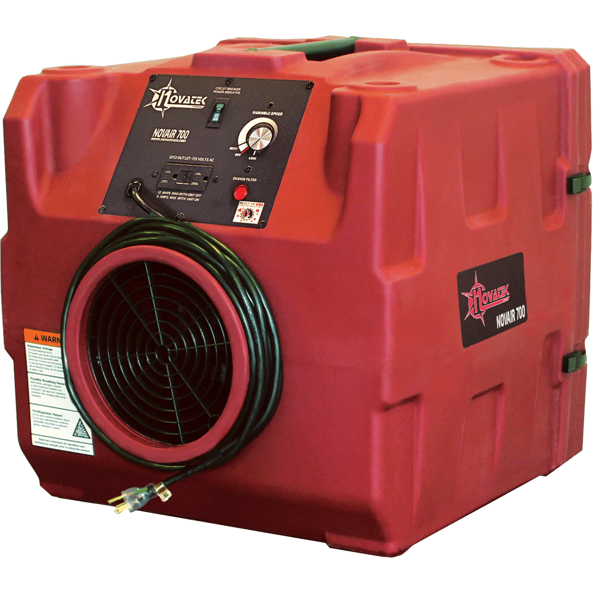 Novatek Novair 700 HEPA Air Scrubber & Negative Air Machine