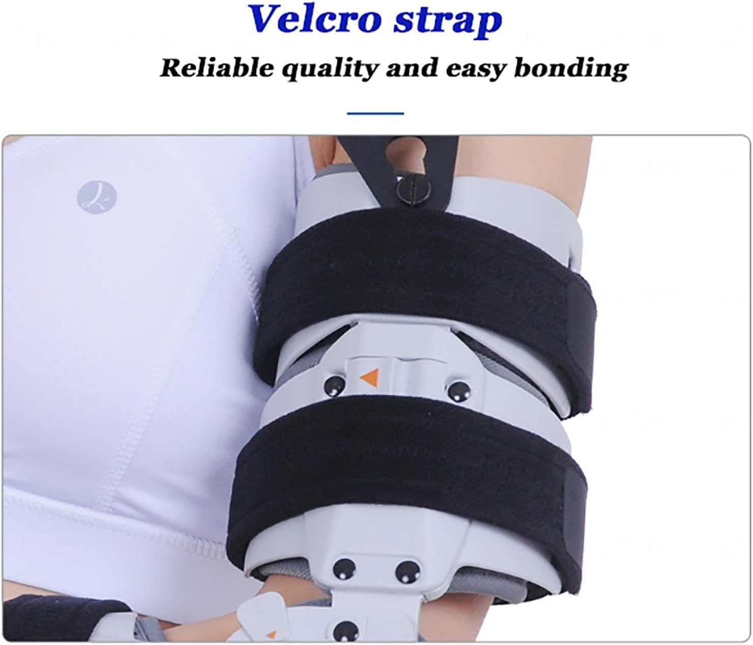 Adjustable Hinged Elbow Brace |Adjustable Post Op ArmSplint & Shoulder Strap| Post Tendon Injury |Surgery Pain Relief Recoveryrt |Tennis| Tendonitis,Right