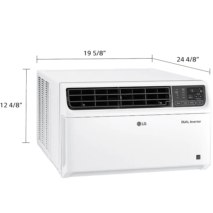 LG 10,000 BTU Dual Inverter Smart Wi-Fi Window Air Conditioner