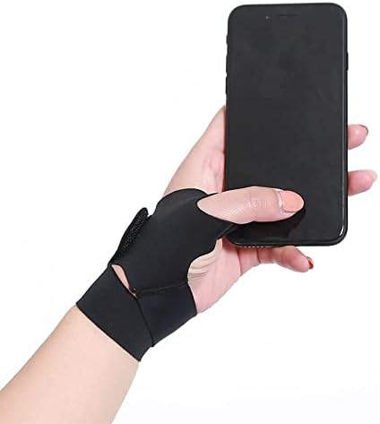 1PCS Adjustable Wrist Splint Brace Thumb Support Stabilizer Finger Protector Injury Aid Tool Care Bace Support(Right Hand,M)