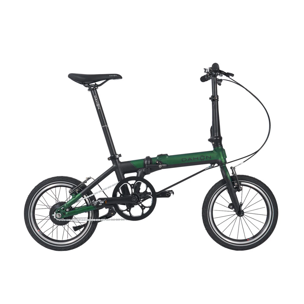 Dahon K-Feather Folding Electric Bike (Forest Green)