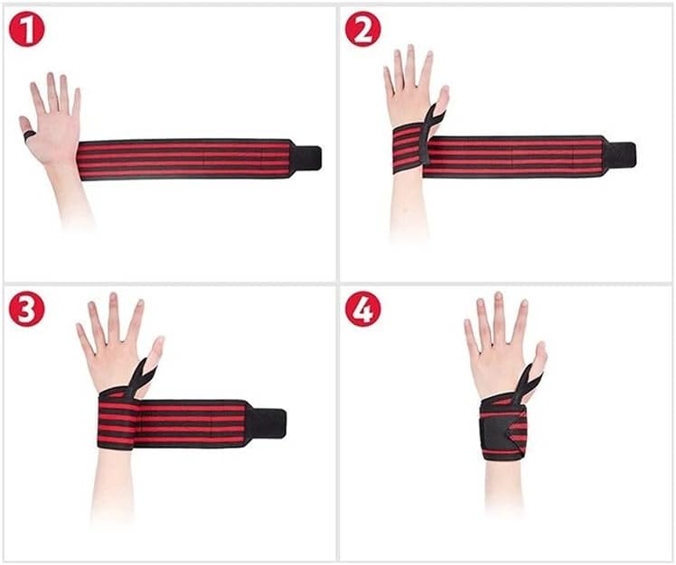 Wristband Wrist Support Weight Lifting Gym Training Wrist Support Brace Straps