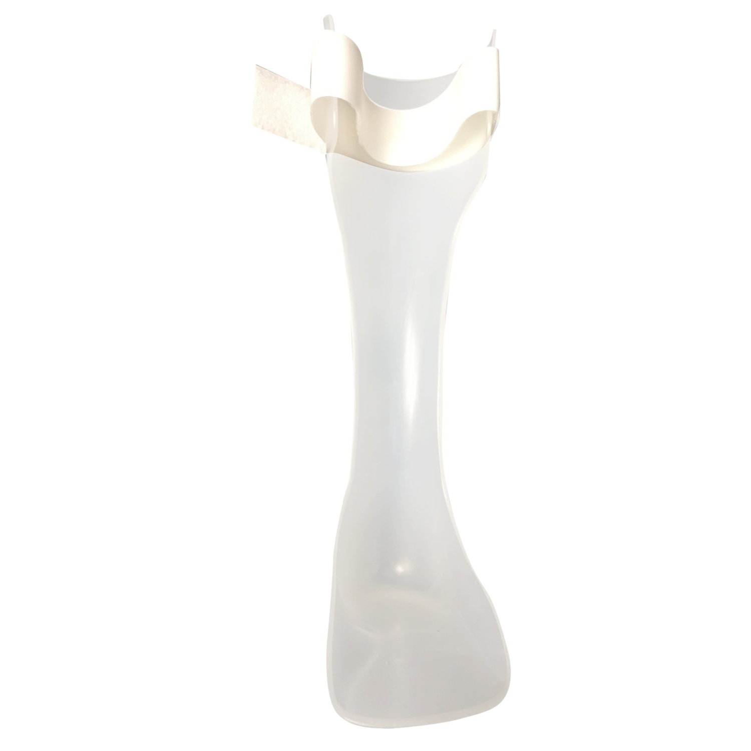 Truform-OTC Ankle-Foot Orthosis Brace, Rigid Posterior Molded Plastic Leaf-Spring Style, Left Foot, Large