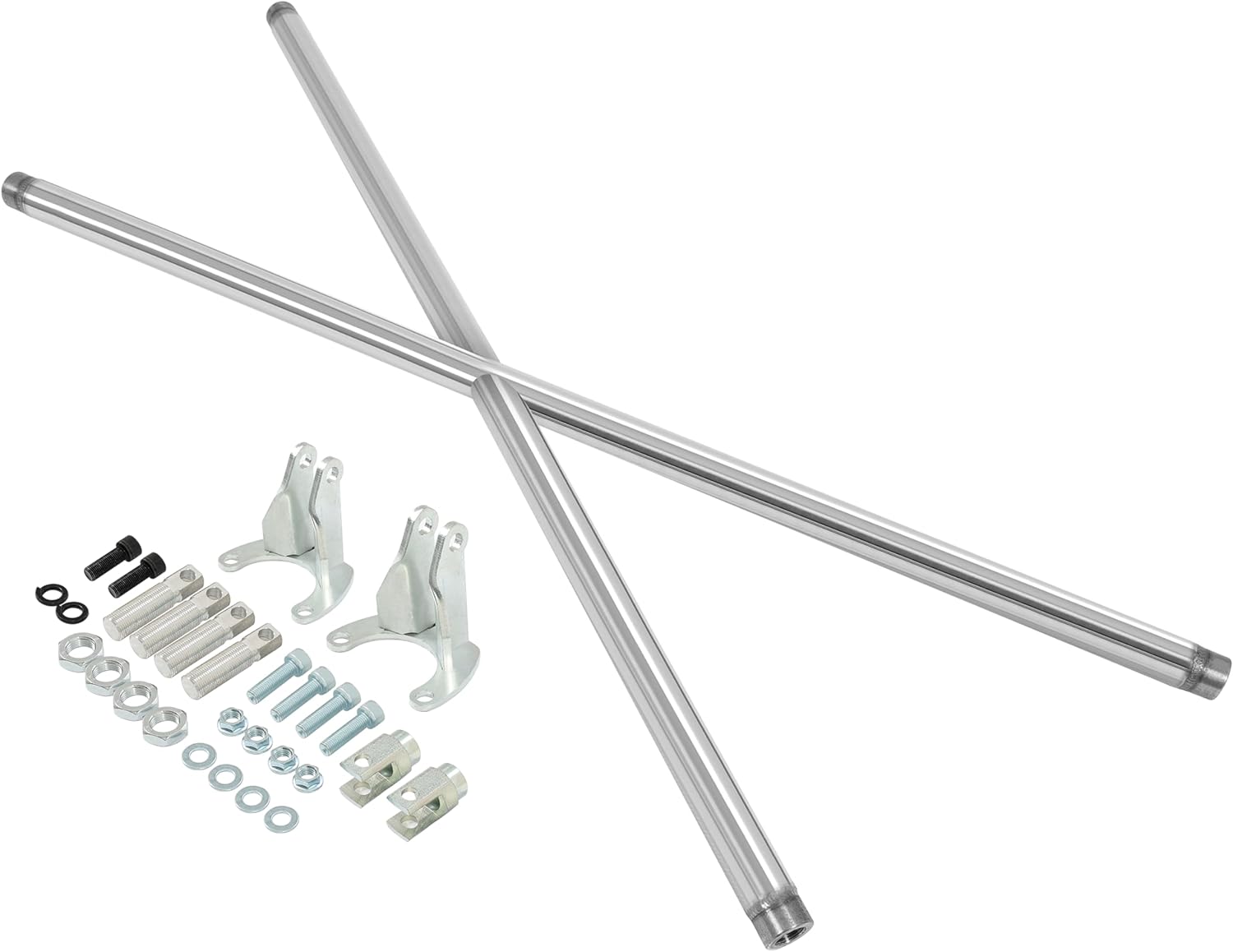 KUAFU C Pillar Crossbar Compatible with 1992-1995 Honda Civic 3-Door Hatchback Rear X-Cross Strut Bar Brace 304 Stainless Steel