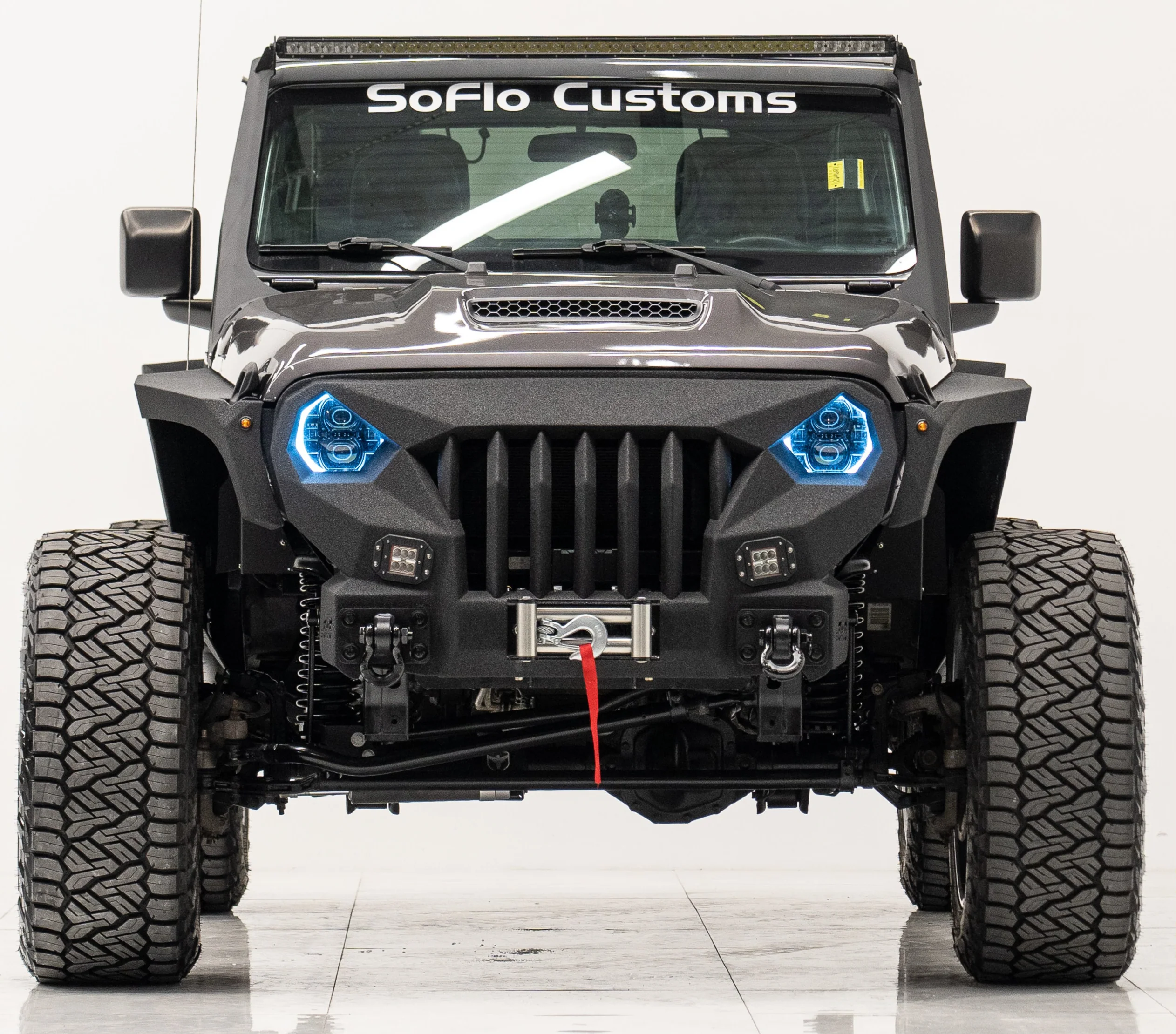 Jeep Wrangler Front Sniper Fenders 2018-2025