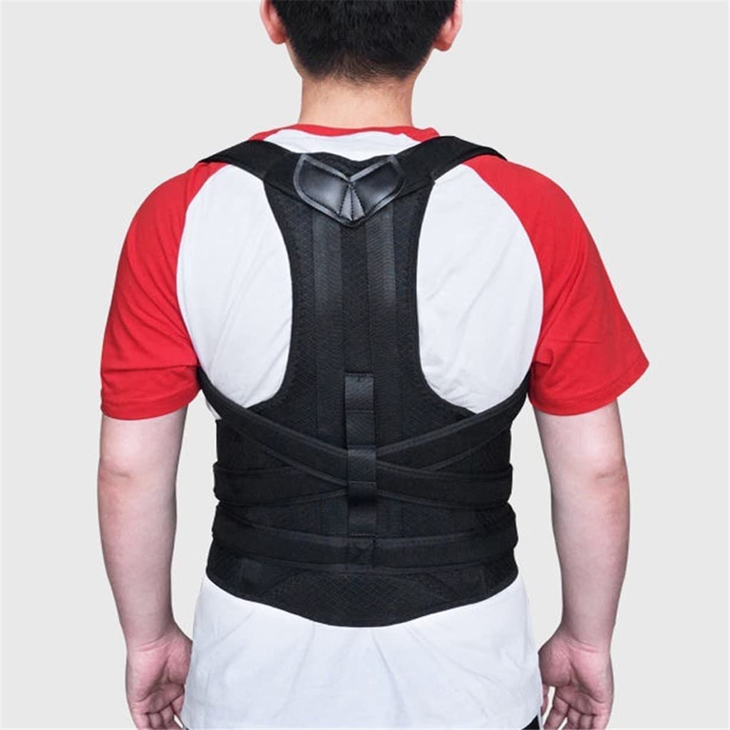 KouRy Posture Corrector & Waist Trainer Back Brace - Clavicle Support to Stop Slouching and Hunching, Improve Posture with Adjustable Trainer (Size : Small)