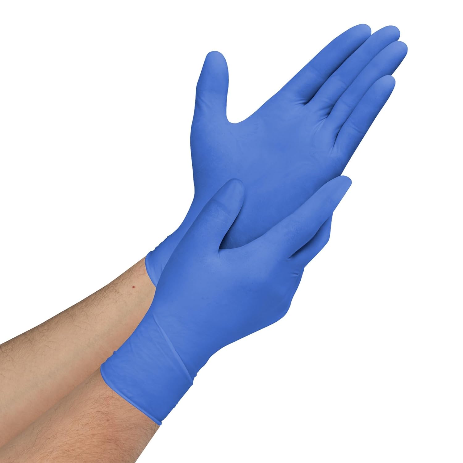 CareStock Blue Nitrile Exam Gloves [2000 Count] Disposable, Powder-Free, Latex-Free, Food Safe, Medical Grade, Chemical Resistant, Medium, 200 Count, 10 Boxes