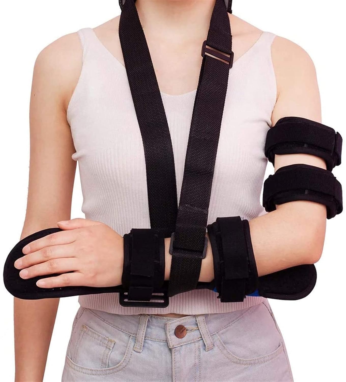 Elbow Brace For Tendonitis Arm Immobilizer With Adjustable Strap Elbow Splint For Workouts Sports