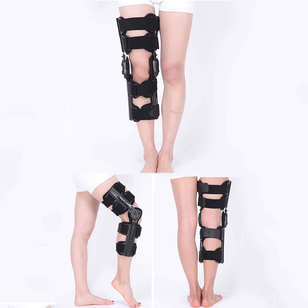 Knee Joint Brace Telescopic Adjustable Fracture Postoperative Fixation Lower Limb Support Orthosis(