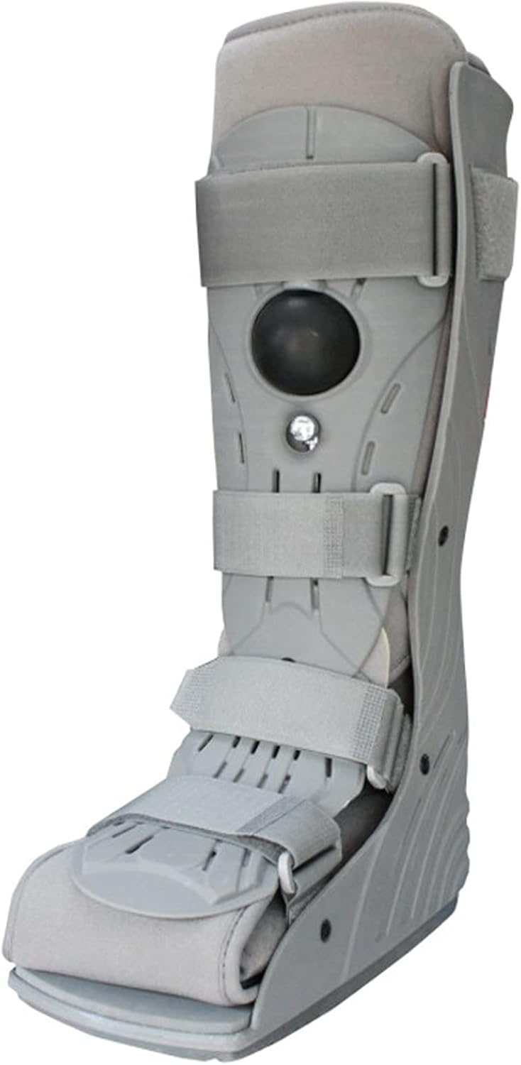 Ankle Shoes Fracture Orthosis Boot for Men and Women Ankle Brace Adjustable Instead Plaster to Protect Fixed for Ankle Injuries Fractures Sprains,L