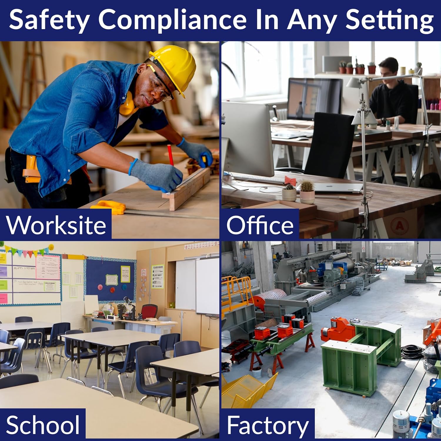 MFASCO 2021 ANSI/OSHA Compliant First Aid Kit - Large, Wall Mountable - with Medications - ANSI Standard 2021 First Aid Kits, Class B Fill, Commercial 3-Shelf Metal Cabinet for Businesses