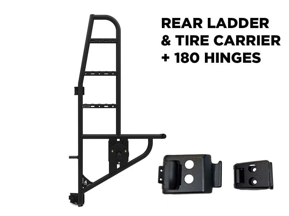 Sprinter Van Rear Ladder + Tire Carrier
