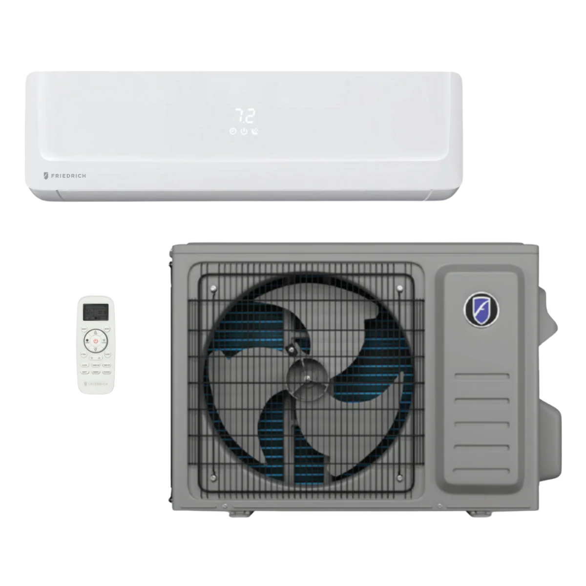 Friedrich 9,000 BTU Floating Air Select Mini Split Electric Heat