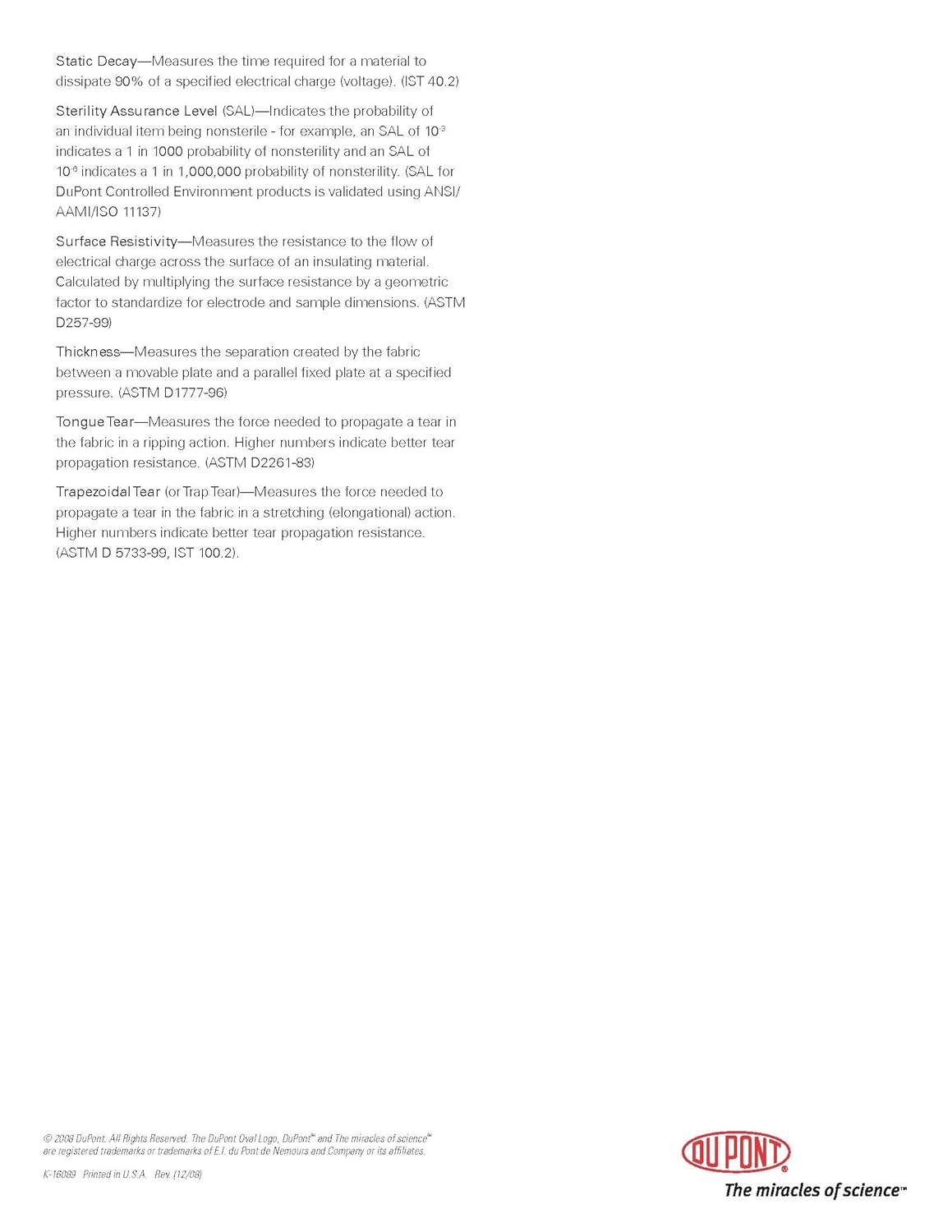 Dupont Tyvek IsoClean IC729S Bouffant Hair Cover, White, Universal Size (Pack of 250)