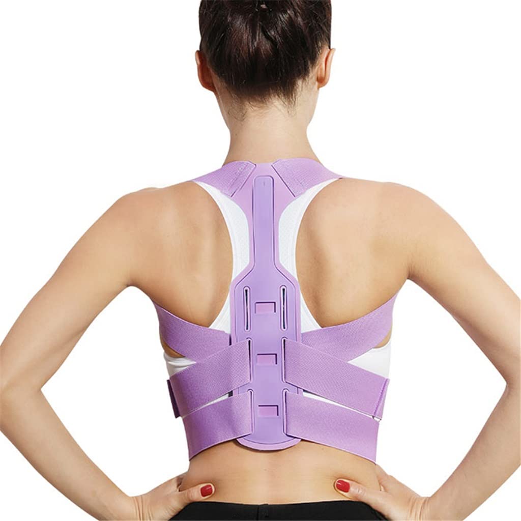 JSEIAJB Brace Support Belt Adjustable Back Posture Corrector Back Shoulder Lumbar Posture Correction Corset for Posture(D,L code)