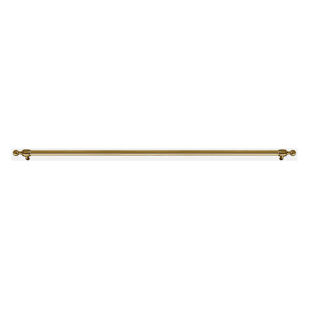 ILVE Nostalgie II 40-Inch Handrail in Brass (HRND40G)
