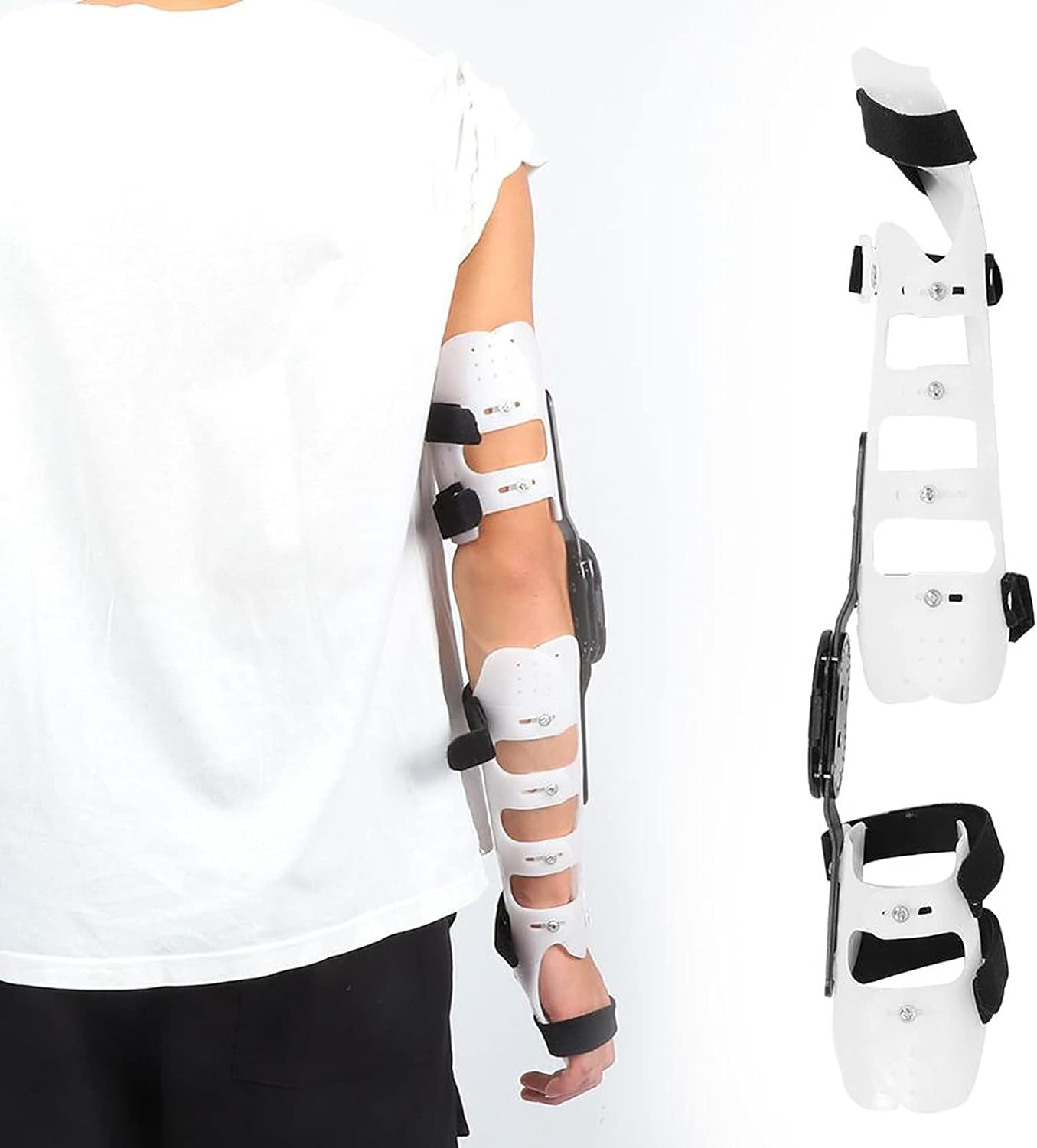 Orthopedic Brace Adjustable Fixed Elbow Brace Corrective Orthosis Arm Fracture Protector Post Op Support Braces Supports