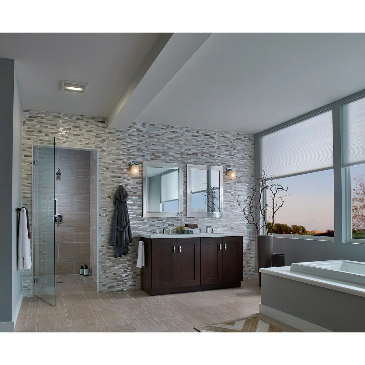 Broan AE80 Flex Series 80 CFM Single-Speed Bathroom Exhaust Fan