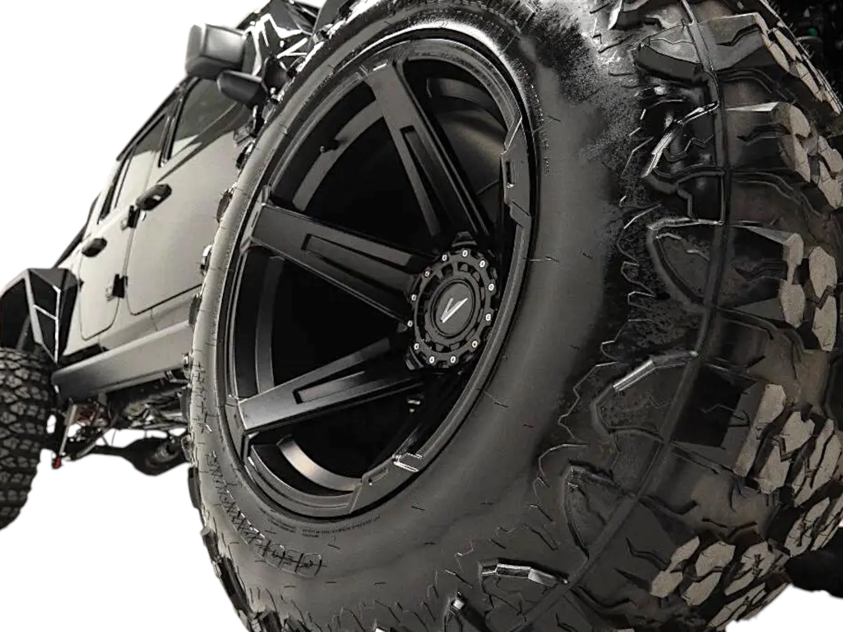 Apocalypse 5 Spoke Wheel for Jeep Wrangler and Gladiator 5 Lug (Bronze)