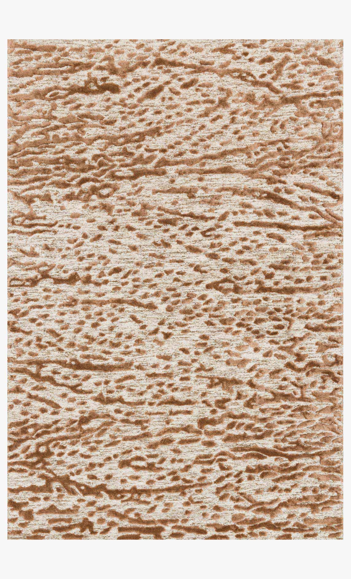 Loloi Juneau Collection - Contemporary Hand Tufted Rug in Oatmeal & Terracotta (JY-01)