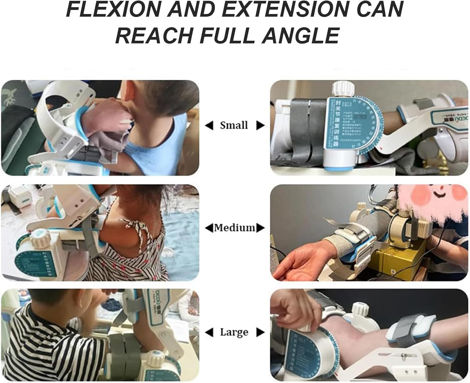 Electric Elbow Joint Rehabilitation Training Device, Arm Rehabilitation Device, -15°-150° Full Angle Training, Elbow Brace Arm Exerciser, Relieve Joints Pain