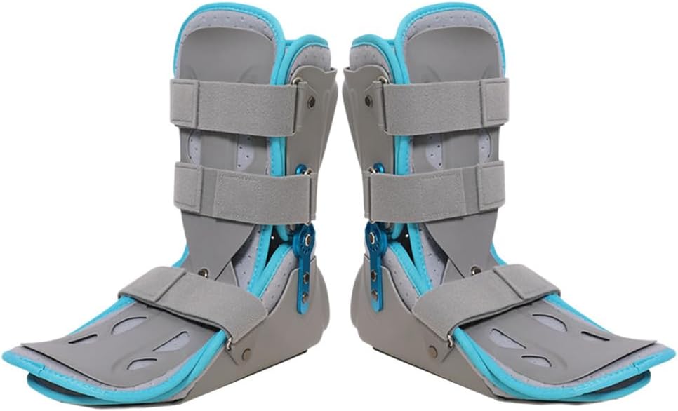 SFKLYU Ankle Stabilizer Brace, Othopedic Drop Foot, AFO Drop Foot Splint, Walking Sleeping Othopedic Drop Foot Support for Support Plantar Fasciitis,A Pair,S
