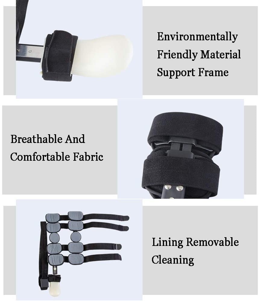 Hinged Elbow Brace With Sling, Adjustable Elbow Brace Stabilizer Splint Arm Injury Recovery Support, Orthosis Adjustable Range Of Motion