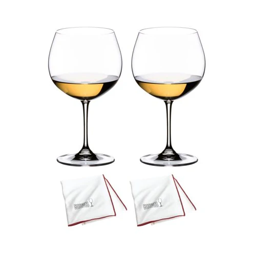 Riedel Vinum Oaked Chardonnay/ Montrachet Glass (2-Piece Set) Bundle