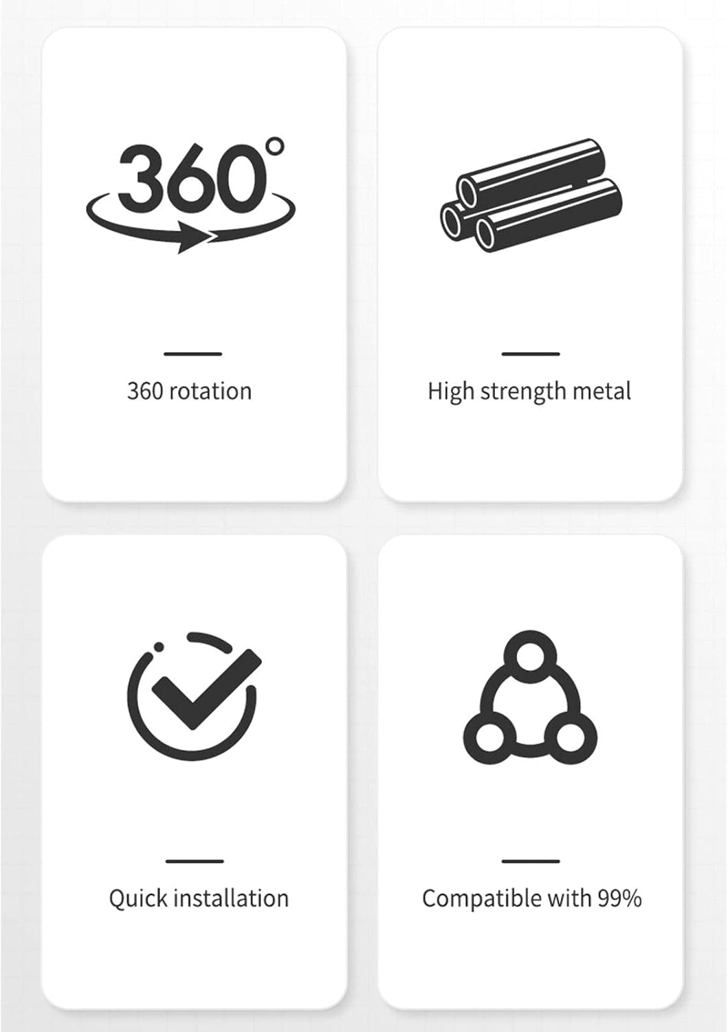 Kadimendium Adjustable Microscope Arm Stand Aluminum Alloy Universal Rotatable Microscope Arm for Microscopes Cameras Load Bearing Over 20kg , Kadimendiumu8n4qhemrw