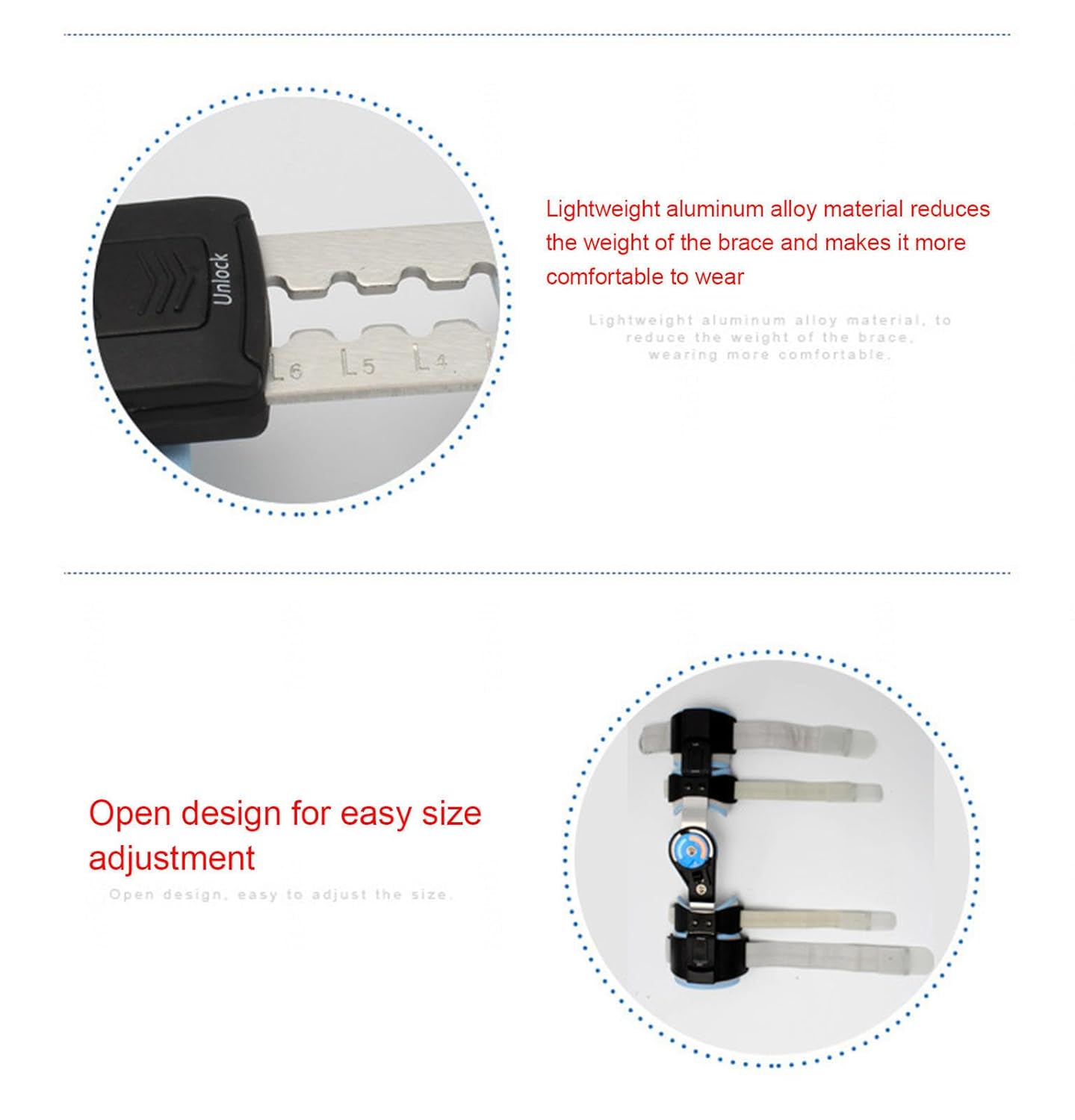 VIDECOR Adjustable Hinged Elbow Brace, Arm Fracture Fixation Brace with Sling, Reinforced Aluminum Alloy Support, for Fractures, Post-Operative Recovery,